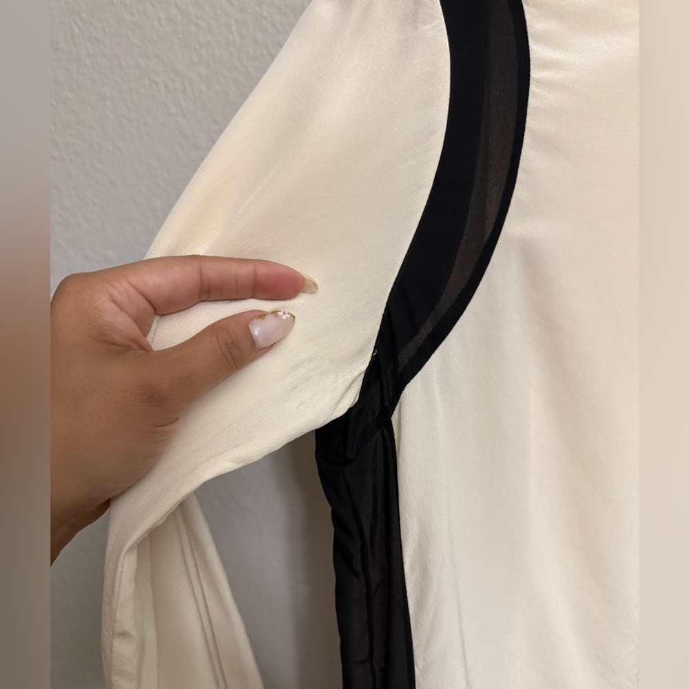 Vince Crepe de Chine Shirtdress - Picture 7 of 10